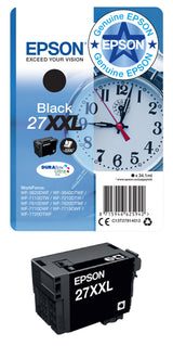 Epson Alarm clock Singlepack Cyan 27 DURABrite Ultra Ink