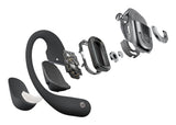 SHOKZ OpenFit 2 Headphones Wireless Ear-hook Calls/Music/Sport/Everyday Black