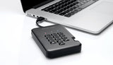 iStorage diskAshur PRO2 256-bit 1TB USB 3.2 secure encrypted hard drive IS-DAP2-256-1000-C-G