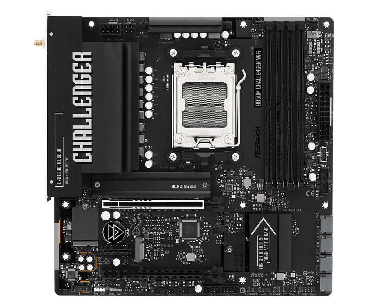 Asrock B850M Challenger WiFi AMD B850 Socket AM5 micro ATX
