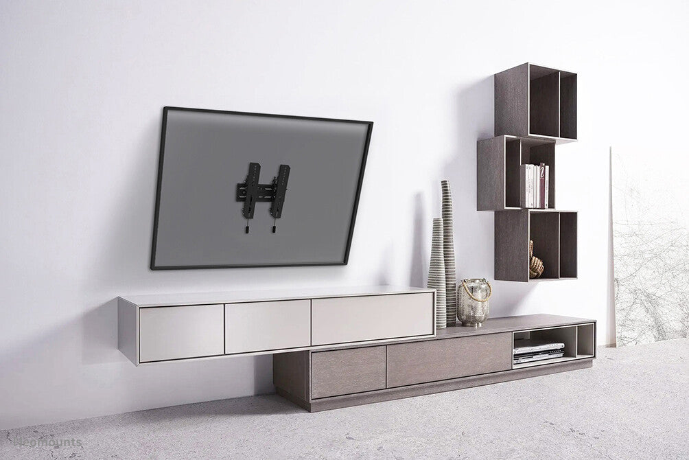 Neomounts WL35S-850BL12 TV mount wall 24-65" - tiltable - lockable - fast installation