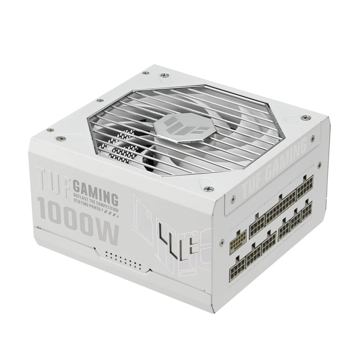 ASUS TUF Gaming 1000W Gold White Edition power supply unit 20+4 pin ATX ATX