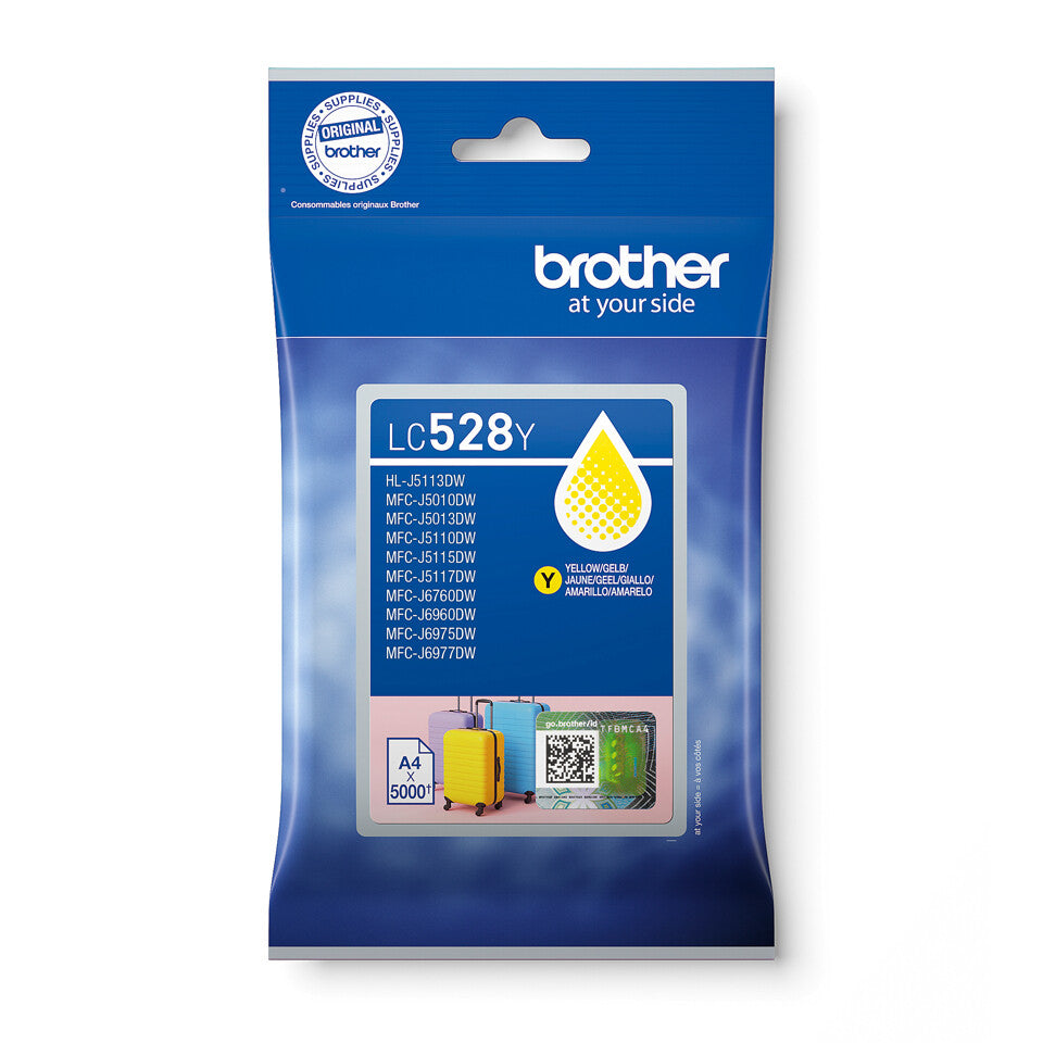 Brother LC528Y ink cartridge 1 pc(s) Original Yellow