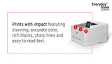 Everyday™ Cyan Toner by Xerox compatible with HP 201X (CF401X), High capacity