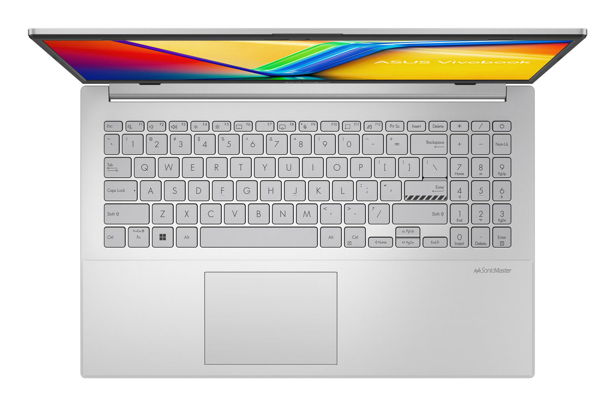 ASUS Vivobook Go 15 E1504FA-BQ2887W AMD Ryzen™ 5 7520U Laptop 39.6 cm (15.6") Full HD 8 GB LPDDR5-SDRAM 512 GB SSD Wi-Fi 6E (802.11ax) Windows 11 Home Silver