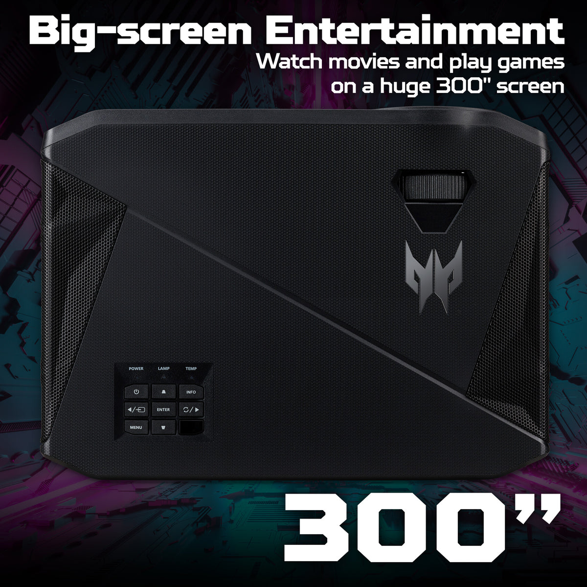 Acer Predator GD712 projector - 4K Ultra HD, LED, 4,500 LED lm