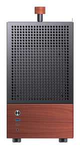 Jonsbo T6 Midi Tower Black, Wood