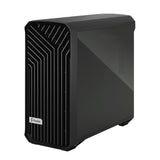 Fractal Design Torrent (Light TG) gabinete para juegos con ventanas de vidrio tintado claro, E-ATX, 5 ventiladores, concentrador de ventilador, tira RGB en cubierta de fuente de alimentación, rejilla frontal, USB-C