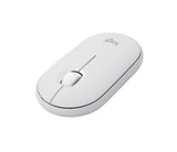 Logitech Pebble 2 M350s mouse Travel Ambidextrous RF Wireless + Bluetooth Optical 4000 DPI