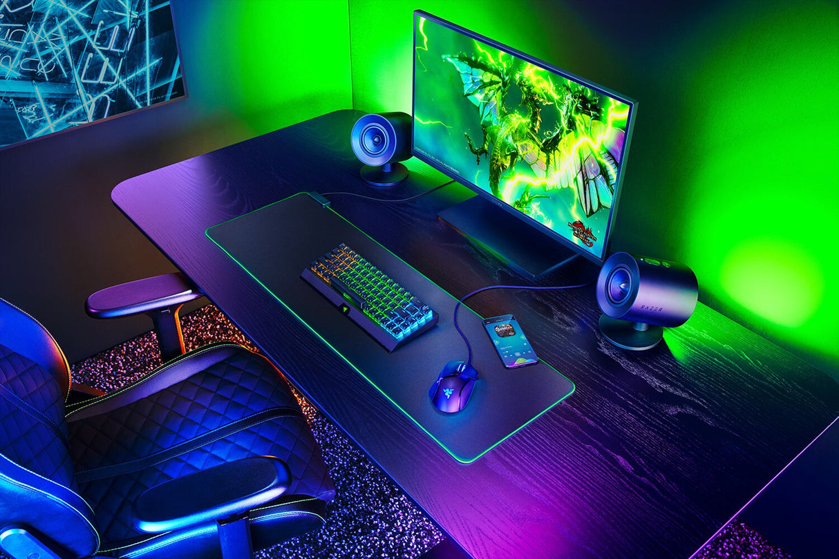 Razer Nommo V2 Full range Black Wired & Wireless