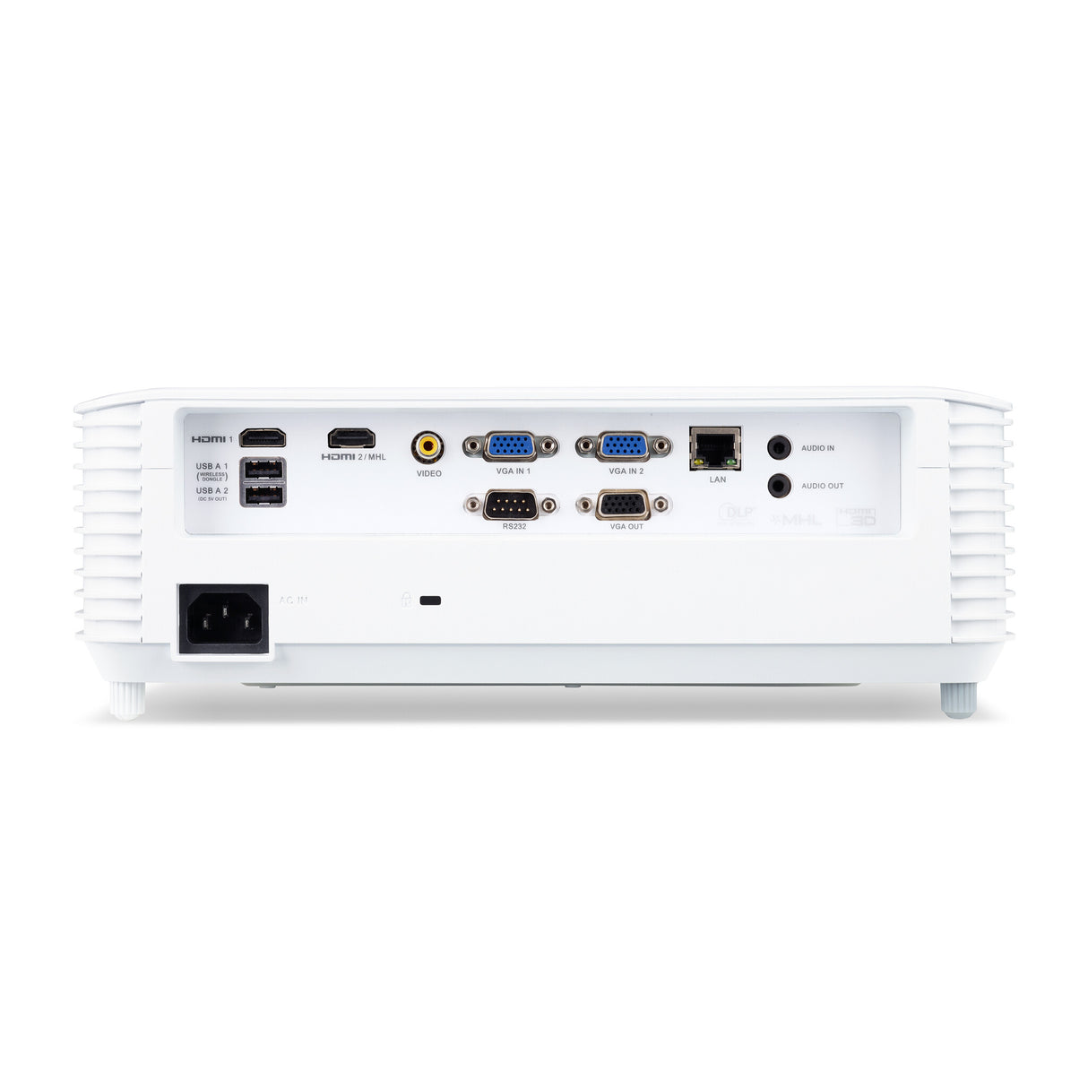 Acer Education S1286HN Ceiling-mounted projector 3500 ANSI lumens DLP XGA (1024x768) White