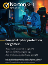 Norton 360 GAMERS-MARKS ELEC Antivirus security Full 1 license(s) 1 year(s)