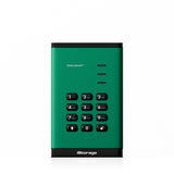 iStorage diskAshur³ SSD 8TB Green | Secure Portable Solid State Drive | FIPS 140-3 Level 3 Complaint |Common Criteria EAL 5+ | PIN protected | AES-XTS 256-bit hardware encryption | GDPR, TAA Compliant | Dust/Water Resistant |