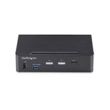 StarTech.com 2-Port DisplayPort KVM Switch, 4K 60Hz, DP 1.2, EDID Management, 2-Port USB 3.0 Hub, 4x USB HID Ports, TAA Compliant