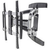 Manhattan Wall Mount for TV & Monitors (Full Motion), For screens 32" to 55", VESA compatability: all between 100x100mm and 400x400mm - check the dimensions of the four mounting holes on back of screen to ensure it fits, Max 50kg, Black, Bracket, Lifetime