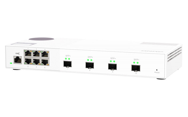 QNAP QSW-M2106-4S network switch Managed L2 2.5G Ethernet (100/1000/2500) White