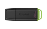 Kingston Technology DataTraveler 256GB Portable USB 3.2 Gen 1 Exodia Black/Green