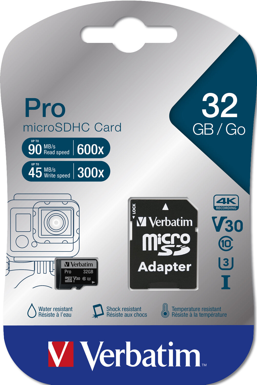 Verbatim Pro 32 GB MicroSDHC UHS Class 10