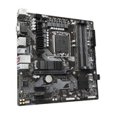 Carte mère Gigabyte B760M DS3H DDR4, Intel Socket 1700, 12e/13e génération, 1x PCIe 4.0 x16, 2 x PCIe 4.0 M.2, Micro ATX, USB Type-C, LAN 2,5GbE, HDMI, DisplayPort, Smart Fan 6, Q- FlashPlus