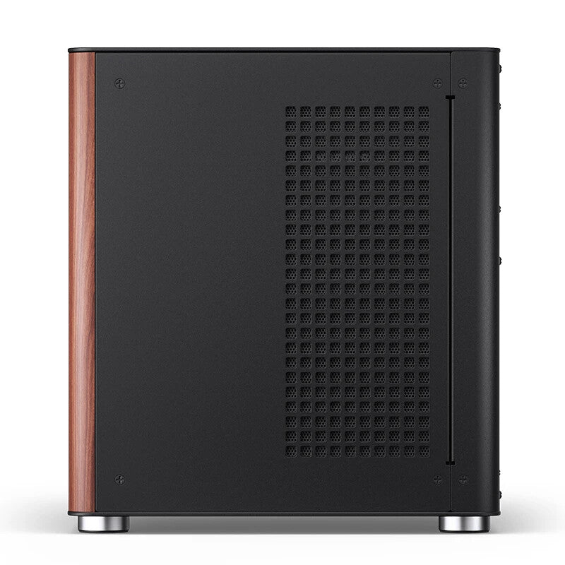 Jonsbo TK-0 BLACK computer case Black, Wood