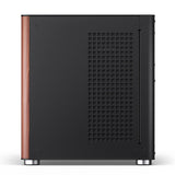Jonsbo TK-0 BLACK computer case Black, Wood