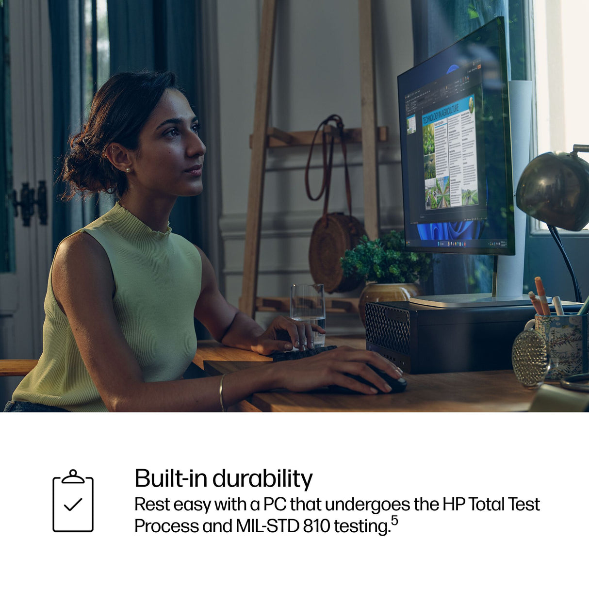 HP ProDesk 4 SFF G1i AI PC Intel Core Ultra 5 235 8 GB DDR5-SDRAM 256 GB SSD Windows 11 Pro Black