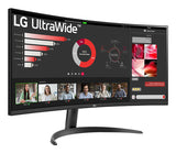 LG 34WR50QK-B computer monitor 86.4 cm (34") 3440 x 1440 pixels Wide Quad HD Black