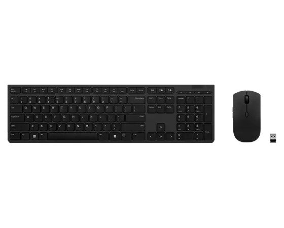 Lenovo 4X31K03967 keyboard Mouse included Office RF Wireless + Bluetooth QWERTY UK English Grey