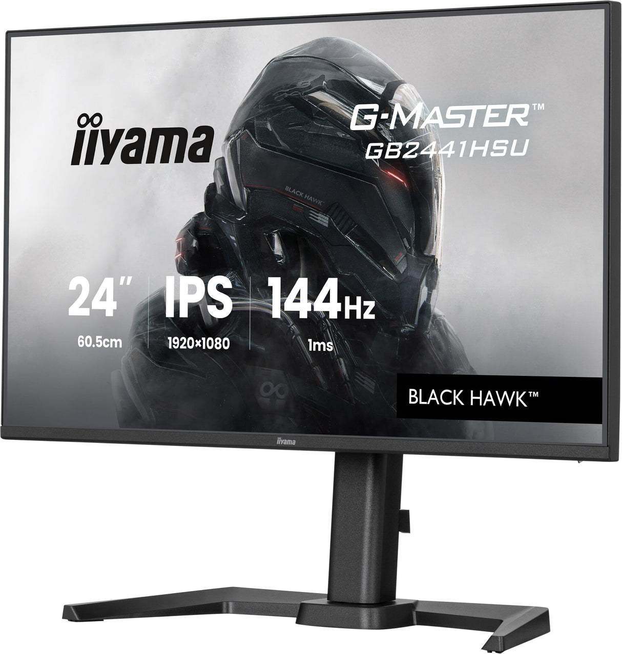 iiyama G-MASTER GB2441HSU-B1 computer monitor 60.5 cm (23.8") 1920 x 1080 pixels Full HD LED Black