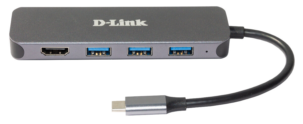 D-Link 5-in-1 USB-C Hub with HDMI/Power Delivery
