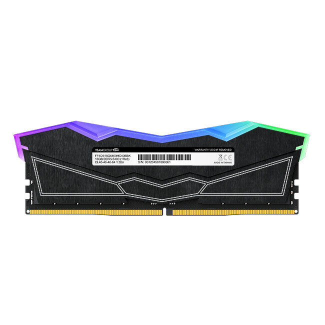 TEAMGROUP Delta RGB FF3D532G6000HC38ADC01 Mémoire système 32 Go (2 x 16 Go), 6 000 MHz, kit DDR5