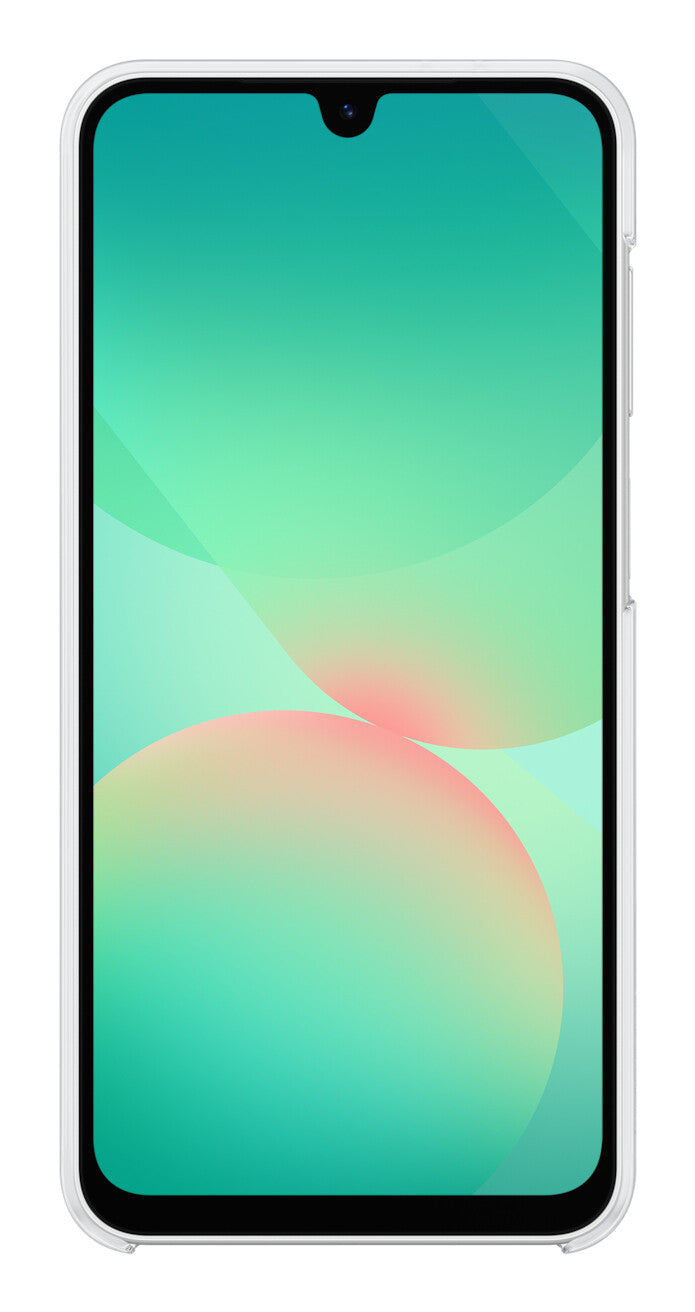 Samsung EF-QA266 mobile phone case 17 cm (6.7") Cover Transparent