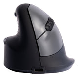 R-Go Tools Ergonomic mouse R-Go HE Break with break software, large (hand size ≥ 185 mm), left-handed, Bluetooth, black