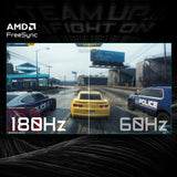 GIGABYTE GS32QCA 31.5" QHD Curved Gaming Monitor - 2560 x 1440, 180Hz, 1ms, 250 cd/m², FreeSync, HDR Ready, HDMI 2.0, Displayport 1.4