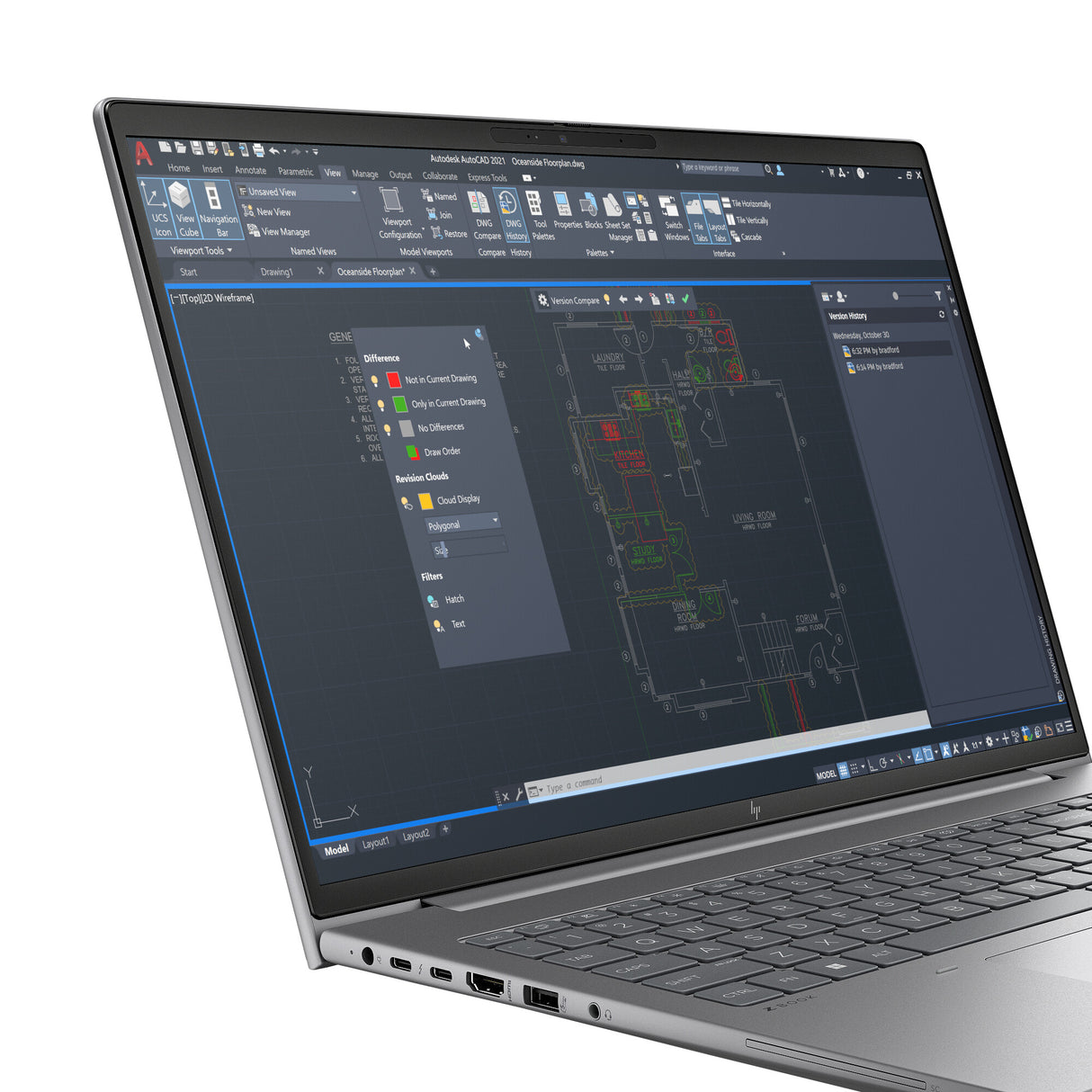 HP ZBook Power G11 Intel Core Ultra 9 185H Mobile workstation 40.6 cm (16") WUXGA 32 GB DDR5-SDRAM 1 TB SSD NVIDIA RTX 3000 Ada Wi-Fi 6E (802.11ax) Windows 11 Pro AI Workstation, AI PC Silver