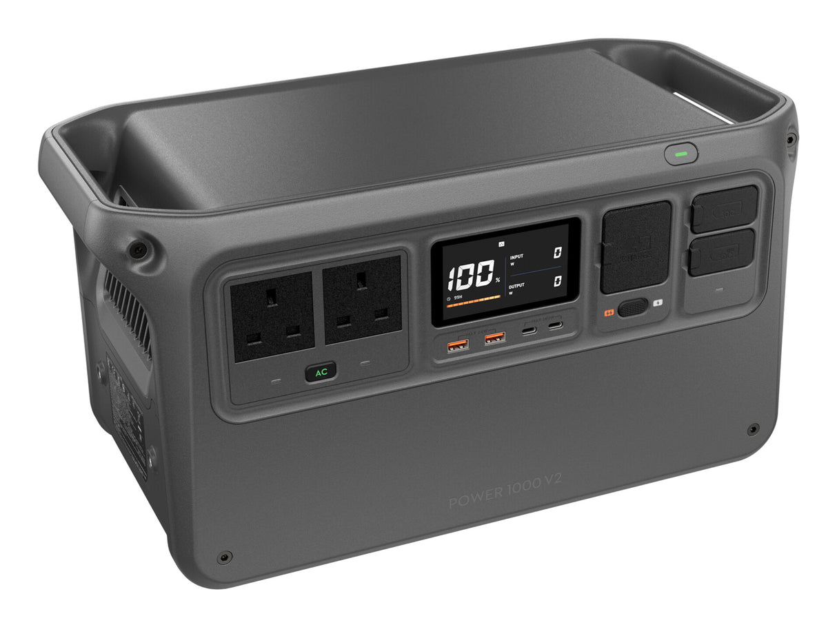 DJI Power 1000 V2 portable power station Lithium Iron Phosphate (LiFePO4) 2600 W 14.2 kg