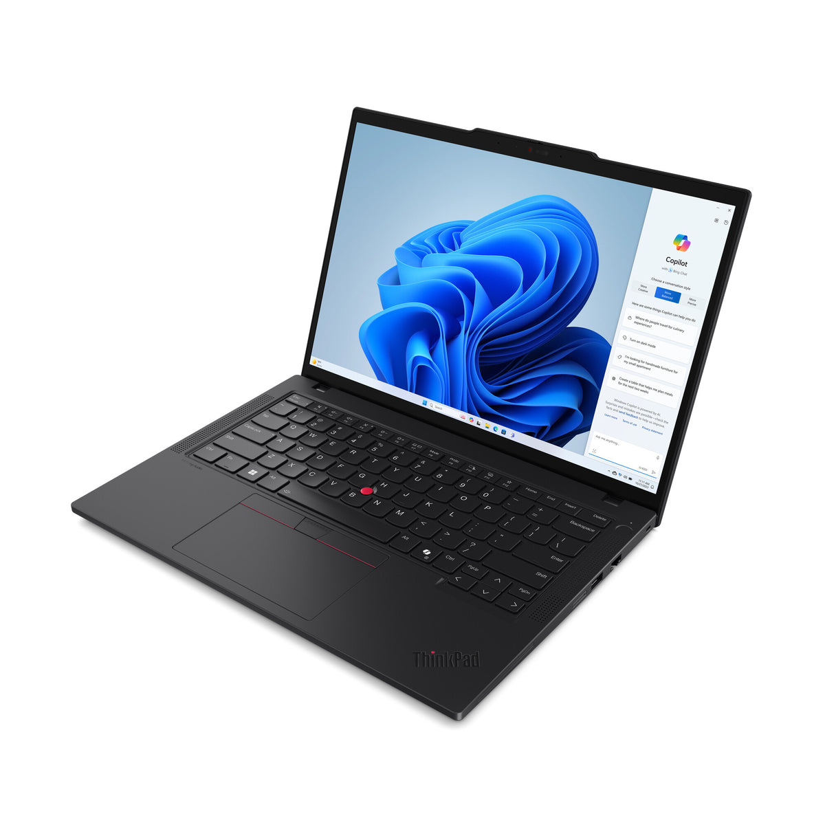 Lenovo ThinkPad T14 Gen 5 (Intel) Intel Core Ultra 5 135U Laptop 35.6 cm (14") Touchscreen WUXGA 16 GB DDR5-SDRAM 512 GB SSD Wi-Fi 6E (802.11ax) Windows 11 Pro Black UK English