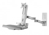 Amer Mounts AMR1WSL monitor mount / stand 61 cm (24") Wall Grey