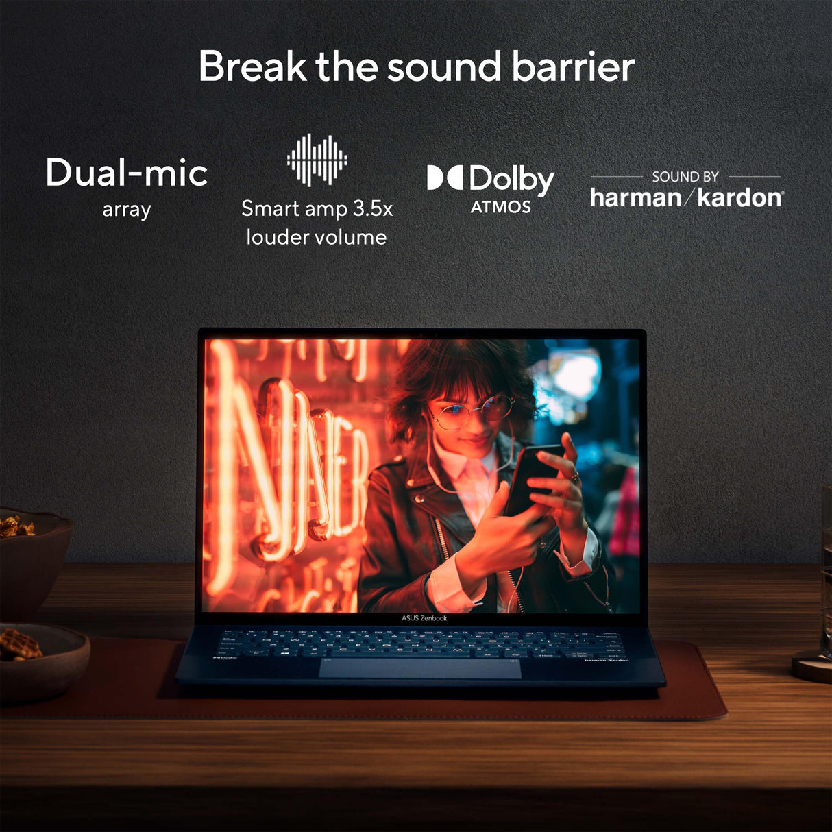 ASUS Zenbook 14 OLED UX3402VA-KN114W Intel® Core™ i5 i5-1340P Laptop 35.6 cm (14") Touchscreen 2.8K 16 GB LPDDR5-SDRAM 512 GB SSD Wi-Fi 6E (802.11ax) Windows 11 Home Blue