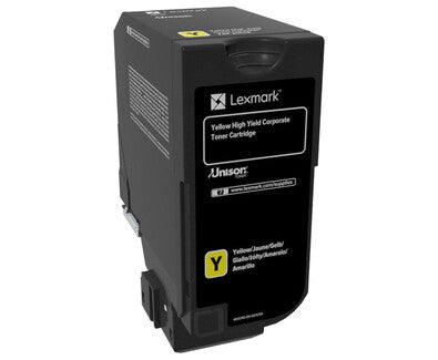 Lexmark 74C2HYE toner cartridge 1 pc(s) Original Yellow