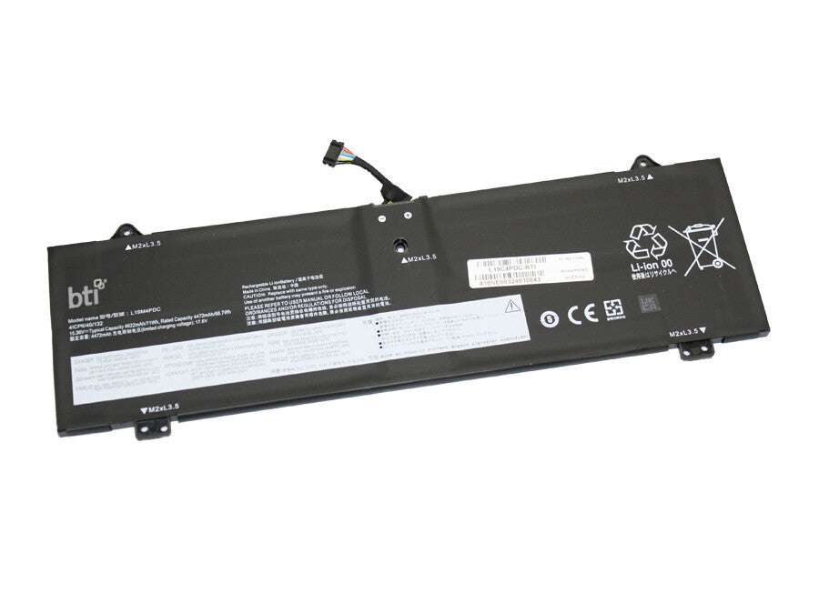 BTI L19L4PDC compatible 71Wh 4-cell battery for LENOVO YOGA 7-14