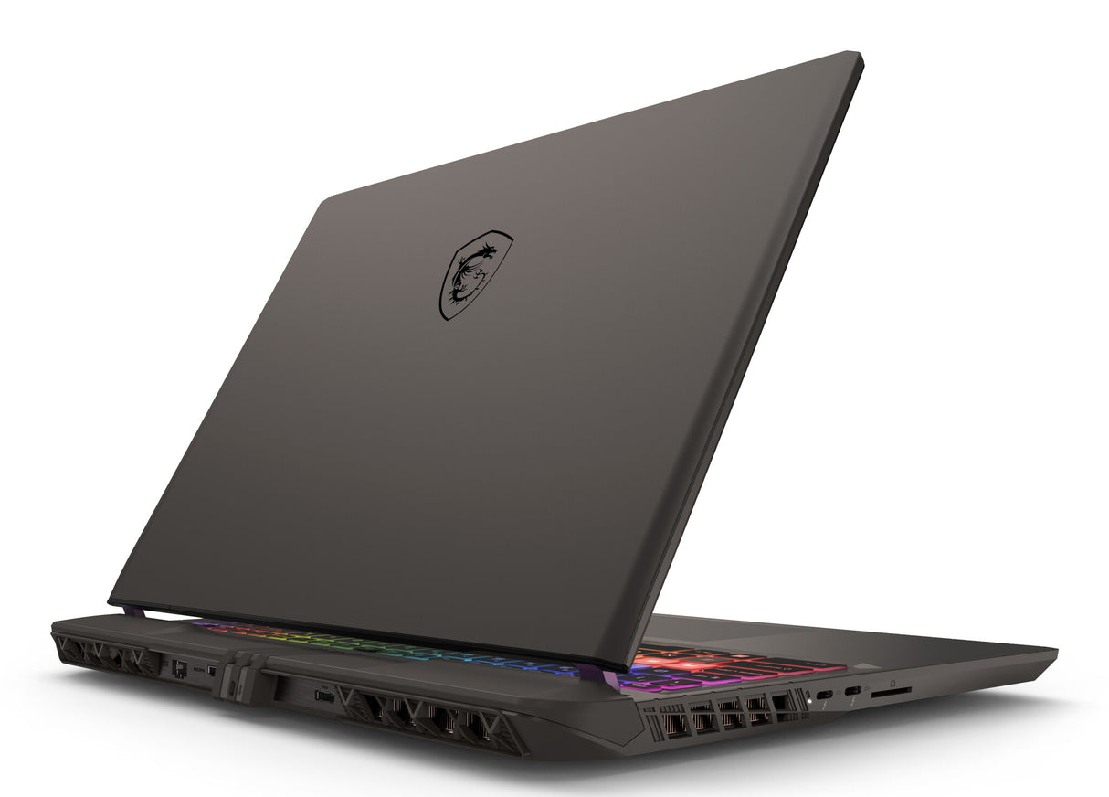 MSI Vector 18 HX AI A2XWJG-804UK Intel Core Ultra 9 275HX Laptop 45.7 cm (18") Quad HD+ 32 GB DDR5-SDRAM 2 TB SSD NVIDIA GeForce RTX 5090 Wi-Fi 7 (802.11be) Windows 11 Home Grey