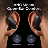 Soundcore AeroFit 2 Pro 2-in-1 Hybrid Earbuds, Black