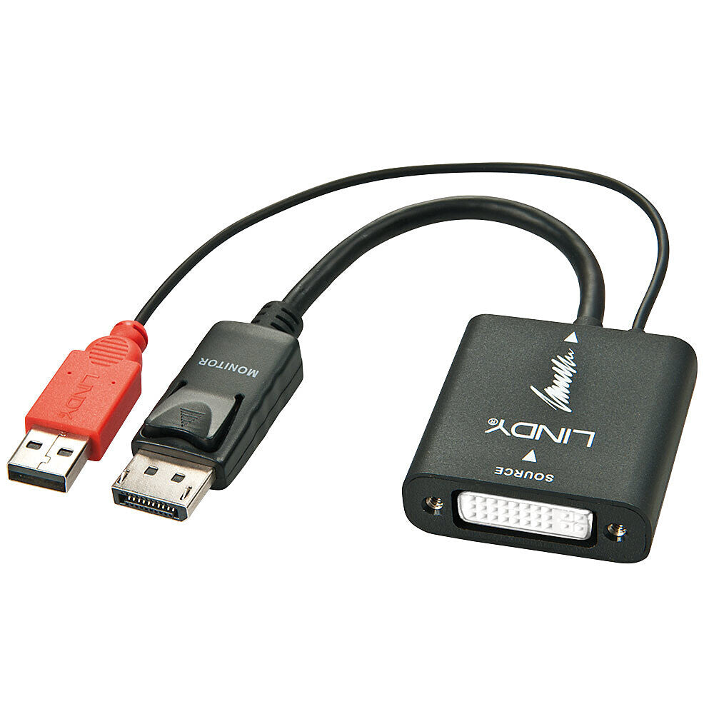 Lindy DVI to DisplayPort Active Converter