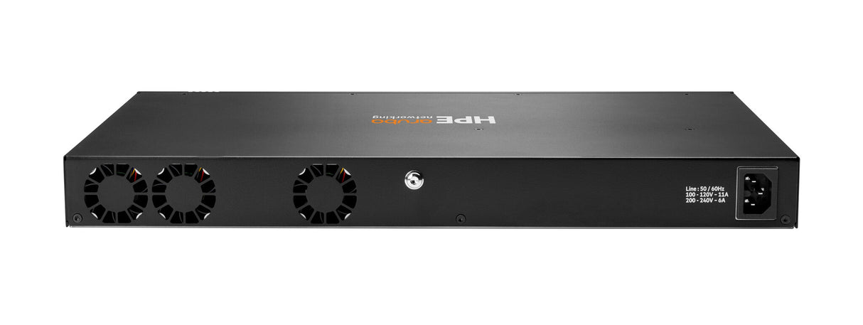 HPE Aruba Networking CX 6300F 24-port 1GbE Class 4 PoE and 4-port SFP56 Switch