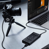 j5create JVA06 Dual HDMI™ Video Capture Card, 1920*1080 Video Capture Resolution, 3 x HDMI ports and 2 x USB ports, Black