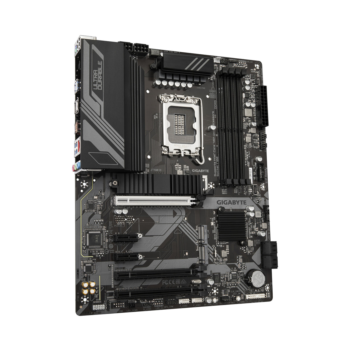 GIGABYTE Z790 D Motherboard - Supports Intel Core 14th Gen CPUs, 12+1+１ Phases Digital VRM, up to 7600MHz DDR5 (OC), 3xPCIe 4.0 M.2, 2.5GbE LAN, USB 3.2 Gen 2