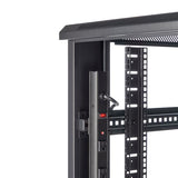 StarTech.com 4-Post 42U Server Rack Cabinet, 19" Data Rack Cabinet for Computer / AV / IT Equipment mount, Rack Server Enclosure with Casters, Full Size Industrial Network Storage