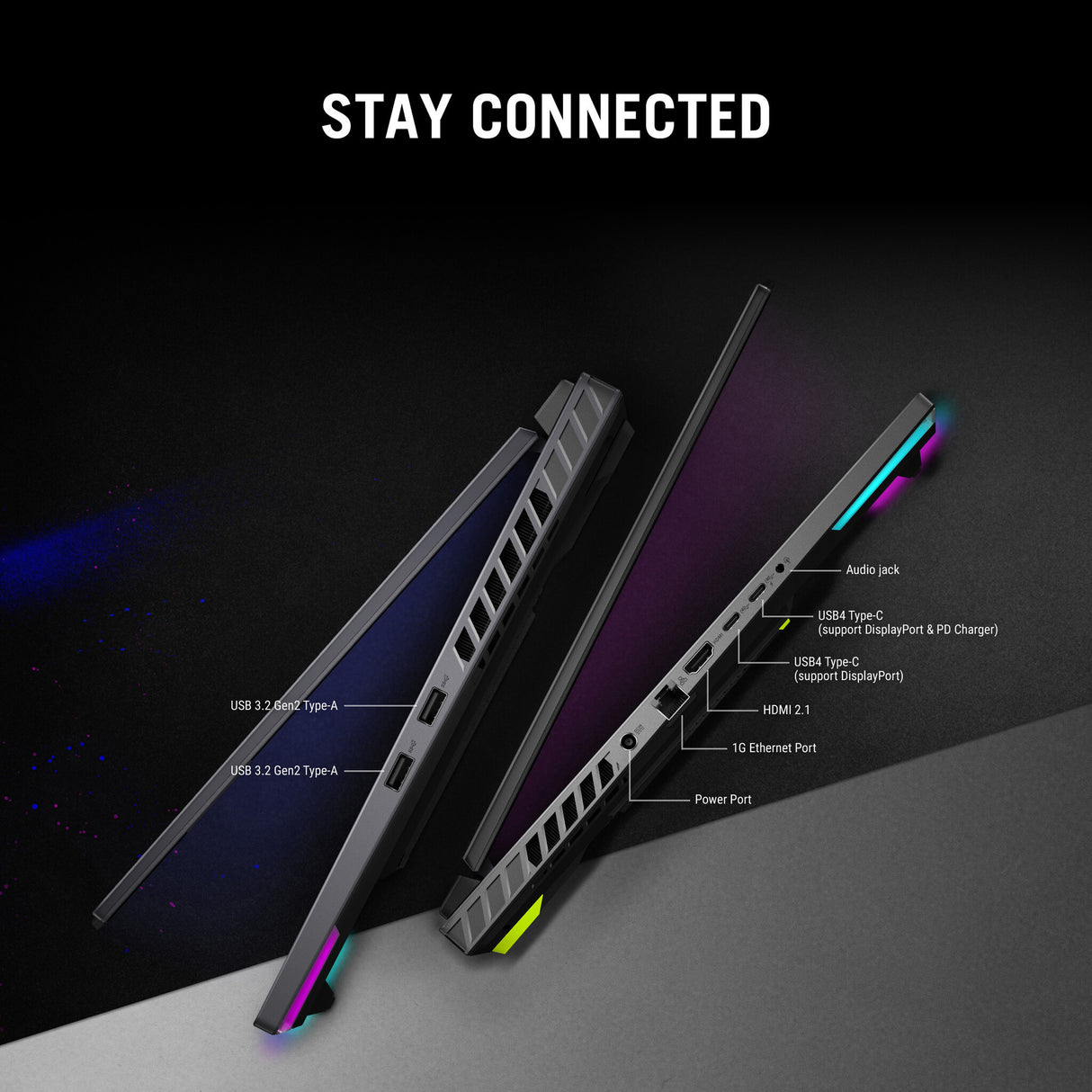 ASUS ROG Strix G16 G614PR-RV016W AMD Ryzen™ 9 8940HX Laptop 40.6 cm (16") WUXGA 16 GB DDR5-SDRAM 1 TB SSD NVIDIA GeForce RTX 5070 Ti Wi-Fi 6E (802.11ax) Windows 11 Home Black, Grey