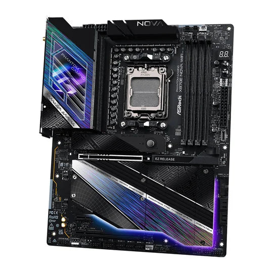 ASRock AMD X870E Nova WiFi 7 AM5 DDR5 PCIe 5.0 ATX Motherboard